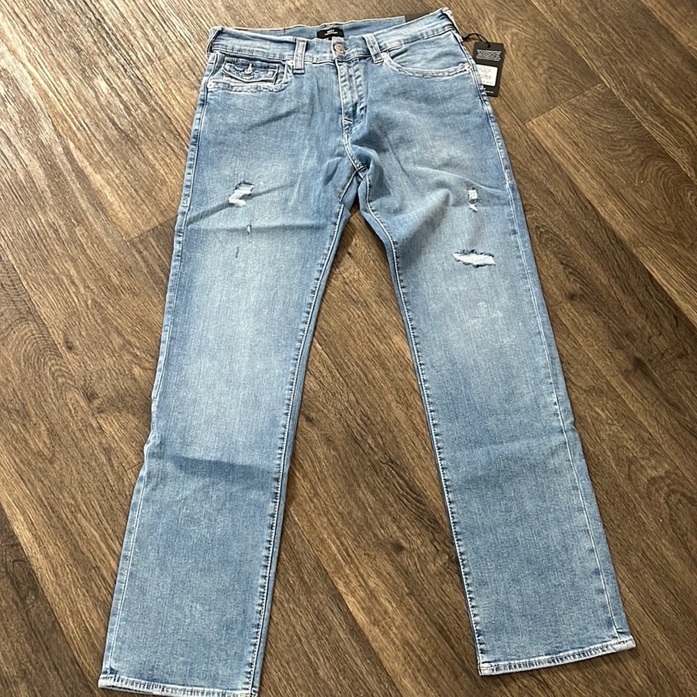 True Religion Ricky Jeans W33 light wash